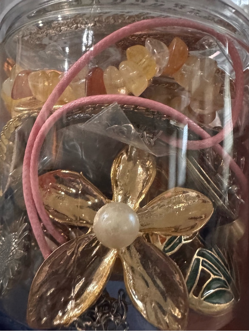Summertime in a Jar Mystery Jewelry Jar